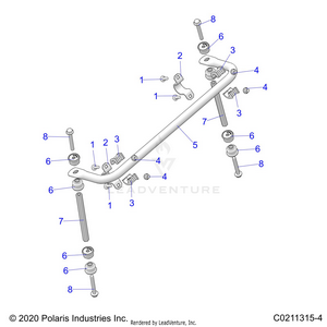 Suspension, Stabilizer Bar - A22sva85a3 (c0211315-4) Schematic
