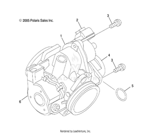 Throttle Body - R06rd50ab/ac (4999203249920324d12) Schematic
