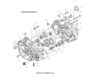 Crankcase - A04gj50aa/ab/ac/ad (4986168616c05) Schematic