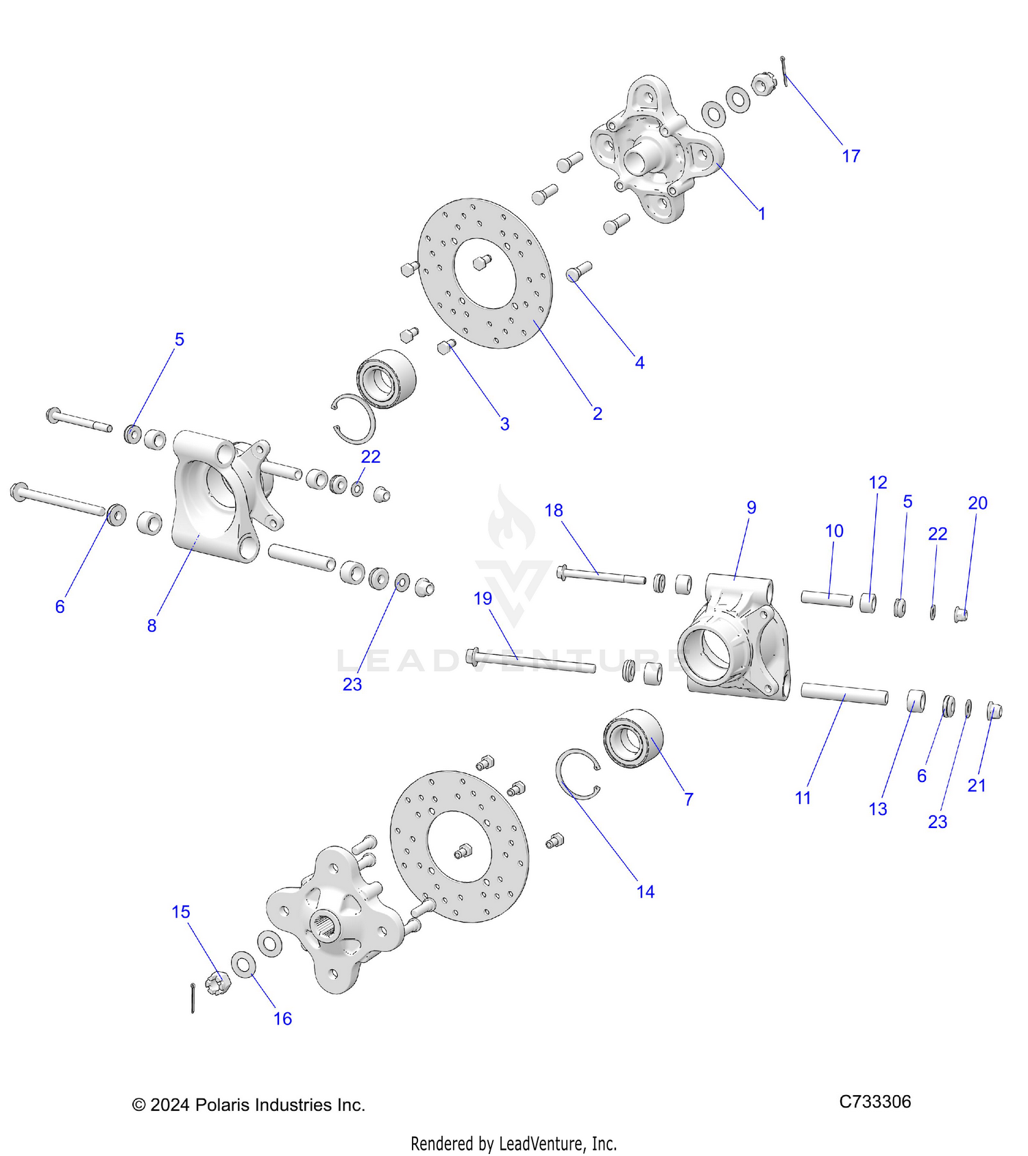 SUSPENSION, REAR CARRIER - R26T6E99NJ (C733306)