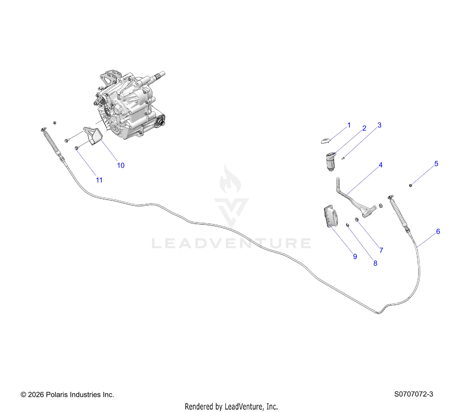 DRIVE TRAIN, GEAR SELECTOR