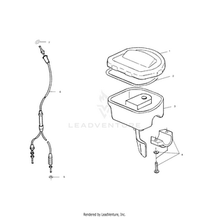 Controls - Throttle Asm./cable - A99ba38ca (4949534953b008) Schematic