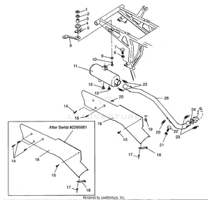 Exhaust System Magnum 2x4 W957544 (4926852685a011) Schematic