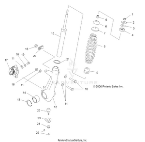 Suspension, Strut, Front - A07mh68ax/ay/az (49atvstrut800efi) Schematic
