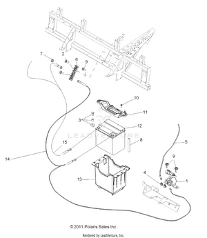 Electrical, Battery - R12rh45ag/ah/ar (49rgrbattery12400) Schematic