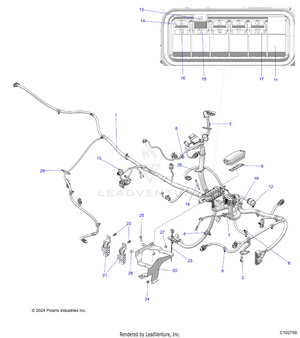 Electrical, Main Wire Harness - A21seg57a1/a3/a5 (c102759) Schematic