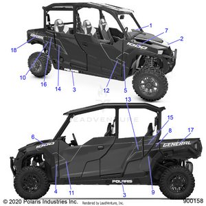 Body, Decals - G21g4e99nw (900158-01) Schematic