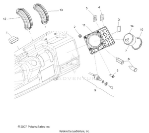 Electrical, Gauges And Indicators - R09wh68ac/ag/ah/al/ar/az (49rgrdash086x6) Schematic