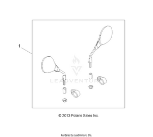 Body, Mirrors - A14zn8efp (49atvmirrors14sp850f) Schematic