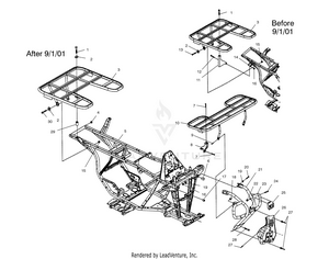 Bumper And Rack Mounting - A02cg25ca (4969856985a05) Schematic