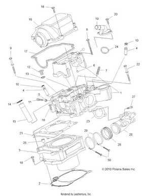 Engine, Cylinder - A12tn55aa/az (49atvcylinder11spxp550) Schematic