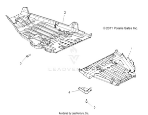 Body, Skid Plates - A12zn8efk/efo (49atvskidplate12spxp850) Schematic