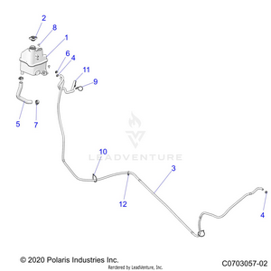 Engine, Cooling, Surge Tank And Related - Z24rmd2kah/al/bh/bl (c0703057-02) Schematic