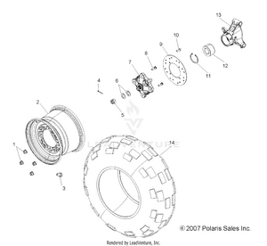 Wheel, Rear - R08vh76ad/ag (49atvwheelrear08vista) Schematic