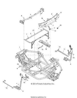 Chassis, Main Frame - R16rt_87 All Options (49rgrframe15900xp) Schematic