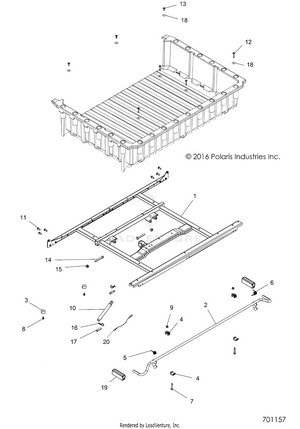 Body, Box Mounting And Latch - R17rt_87 All Options (701157) Schematic