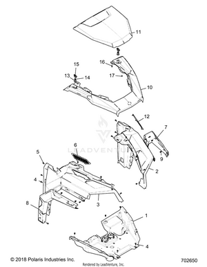 Body, Hood - R19rhe99nd (702650) Schematic