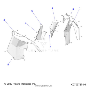 Body, Front Fender - Z24rmd2kah/al/bh/bl (c0703727-06) Schematic
