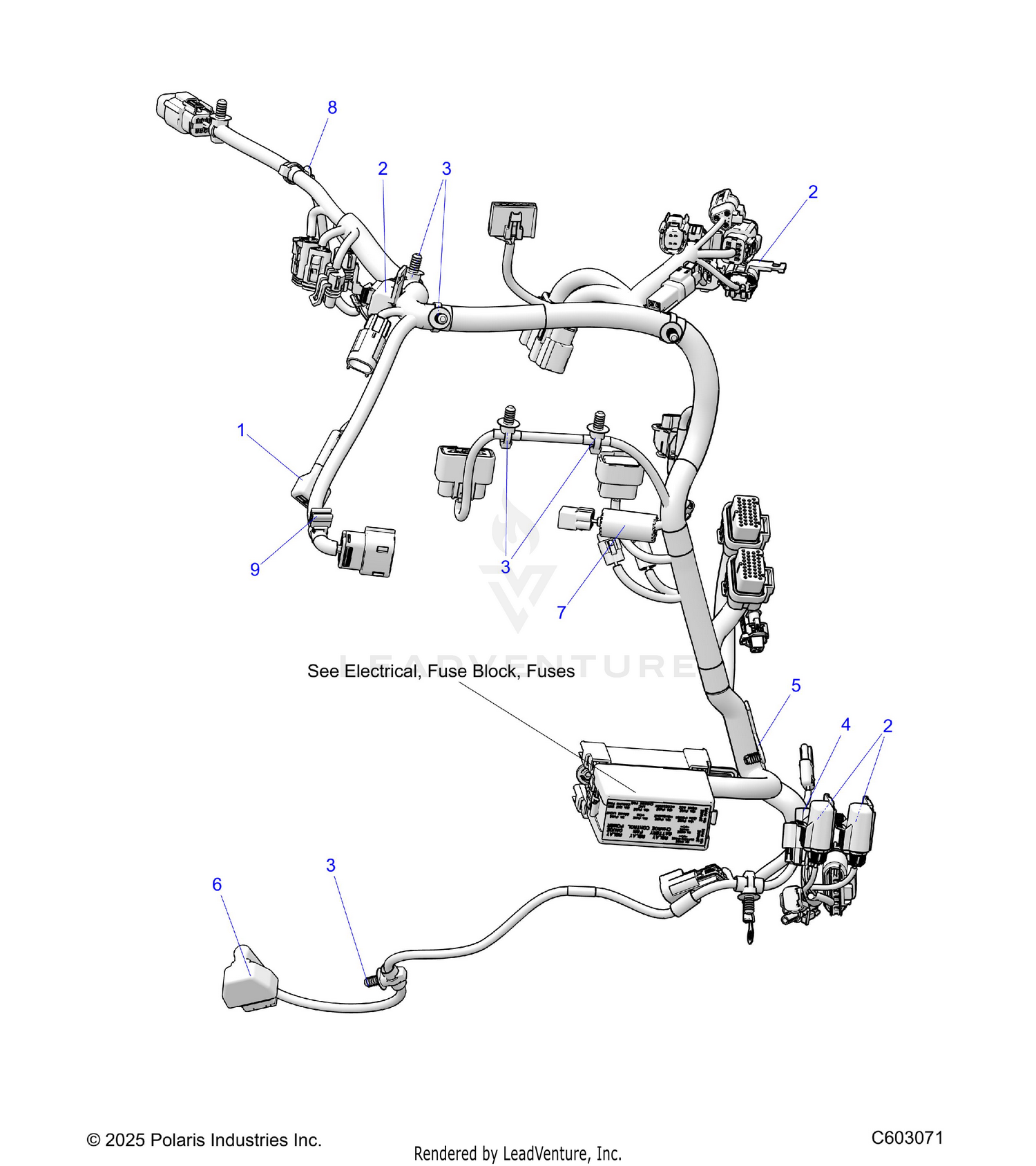 ELECTRICAL, WIRE HARNESS, MAIN - S26TFN6RSP/RSL (C603070)