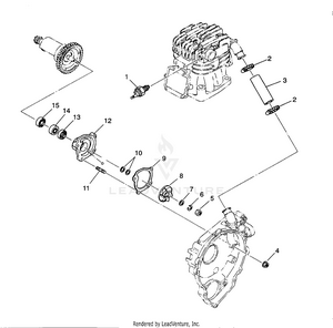 Water Pump Sportsman 4x4 / W938039 (4926382638038a) Schematic