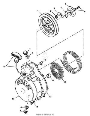 Recoil Starter - S98ch50e(b) (4950135013d014) Schematic