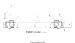Drive Train, Front Prop Shaft - R12th76/th7e/tx7e All Options (49rgrshaftprop108004x4) Schematic