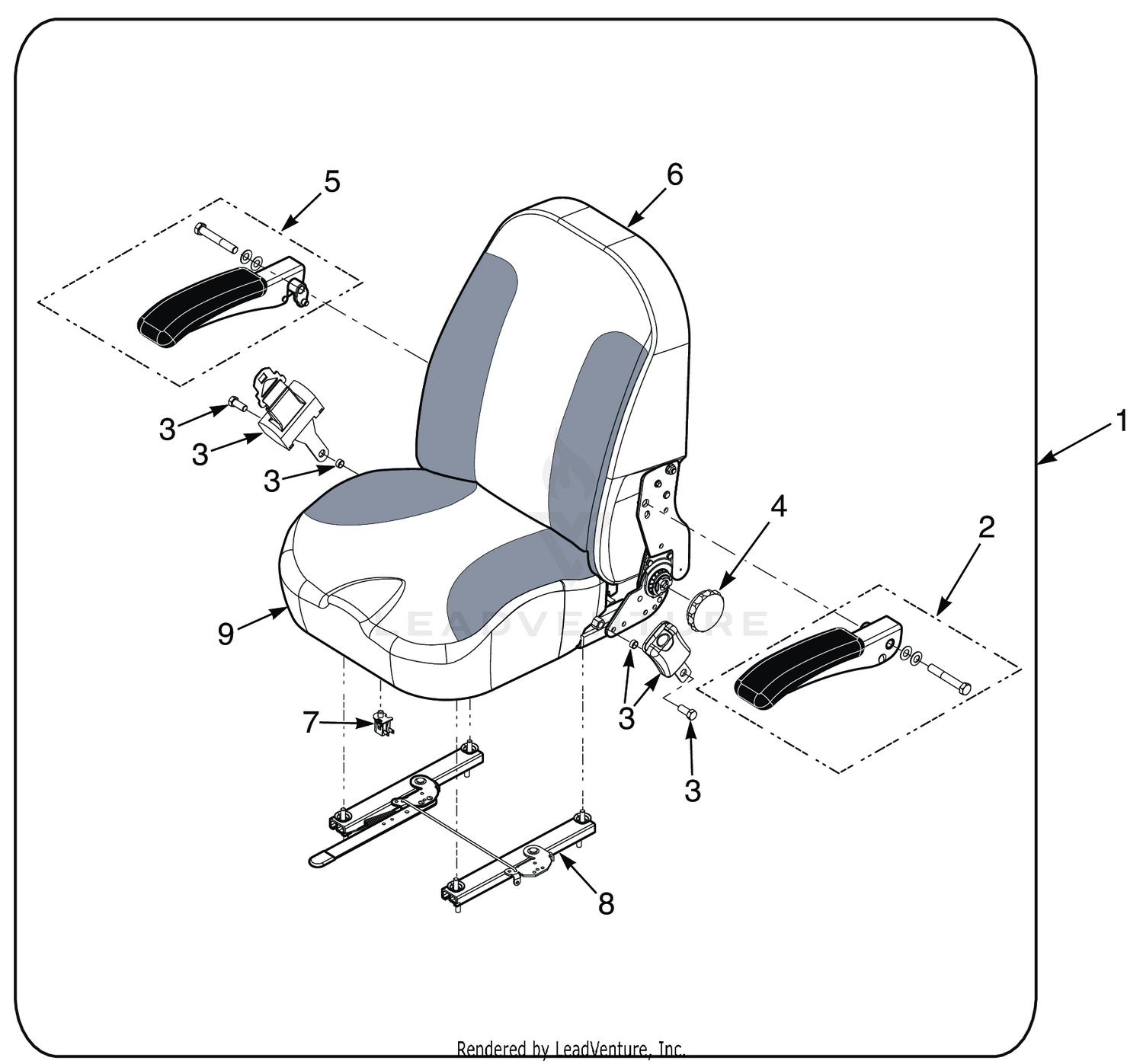 SCZ SEAT ASSEMBLY
