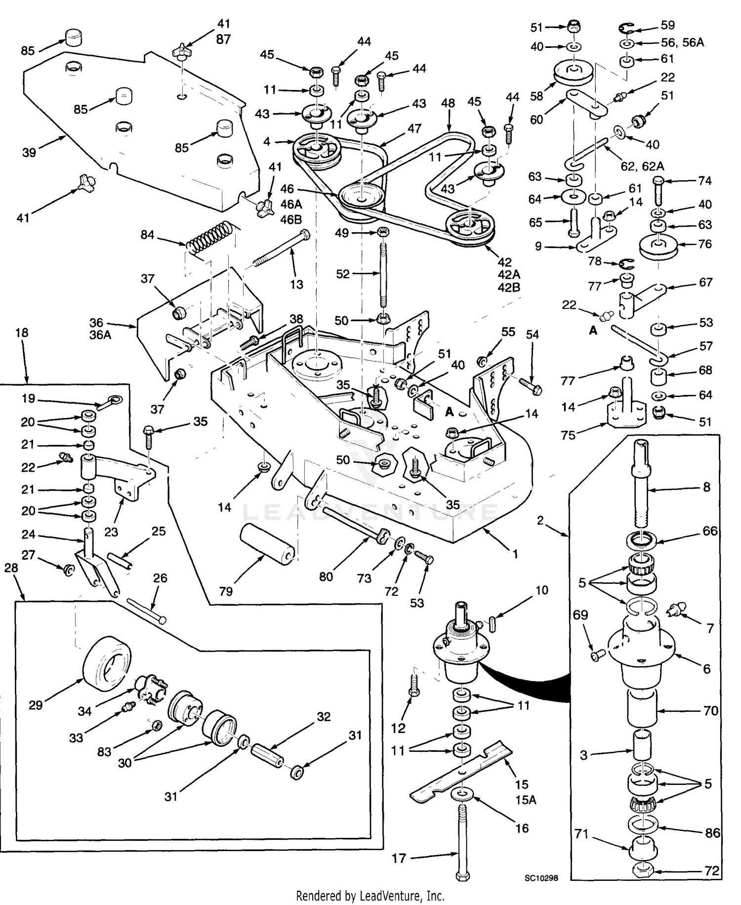 SWM-72" Cutter Decks