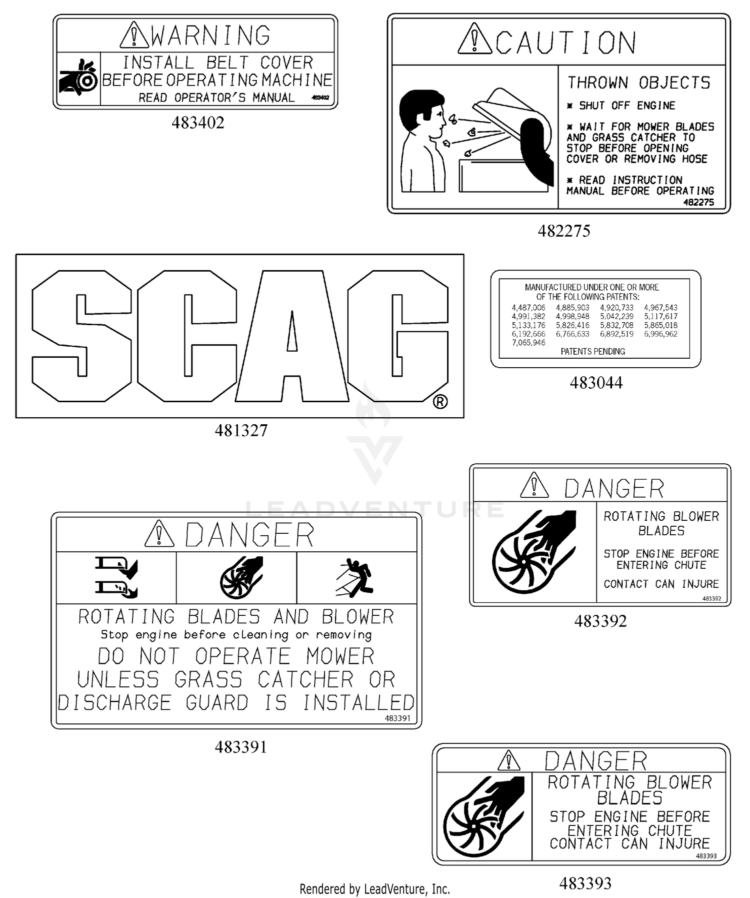 GC-STT-V Decals