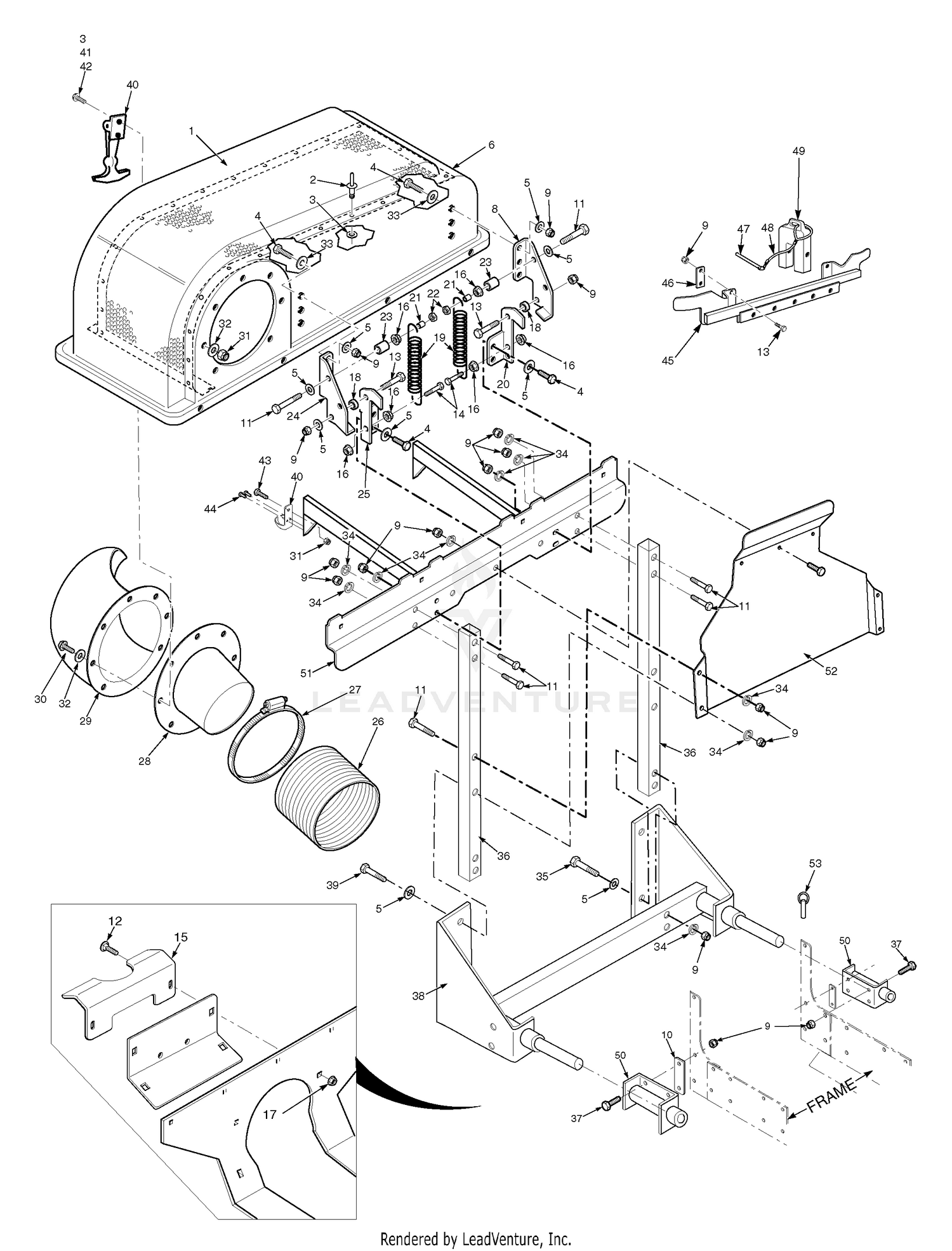 Bucket Support Components