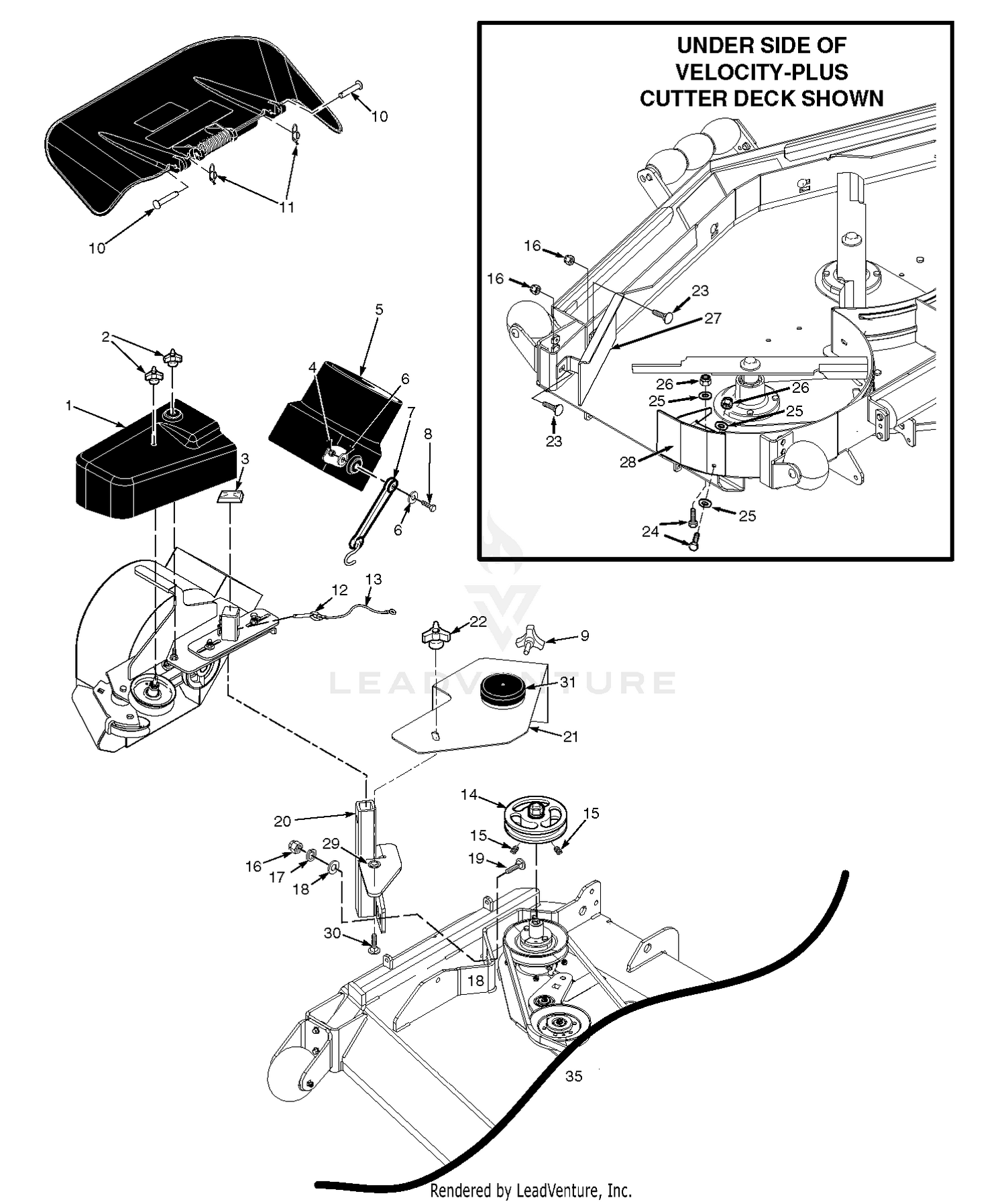 GC-STC48" & 52" Blowermounting Components
