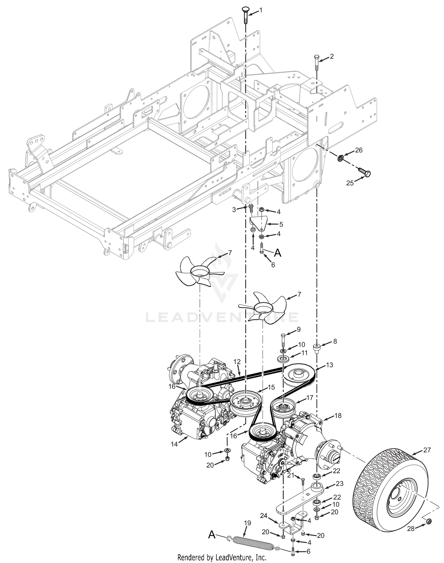 SCZII DRIVE SYSTEM COMPONENTS