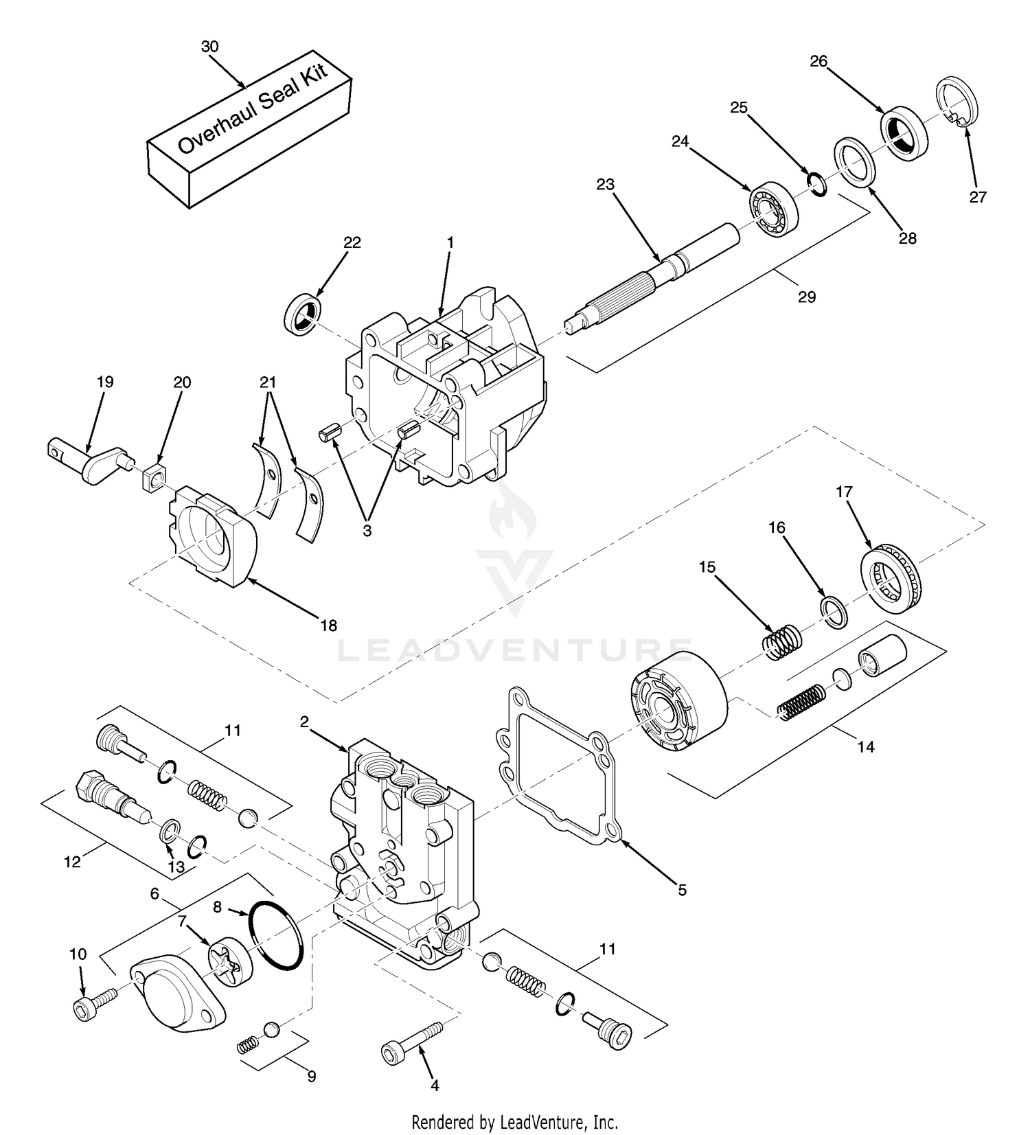Hydraulic Pump Assembly