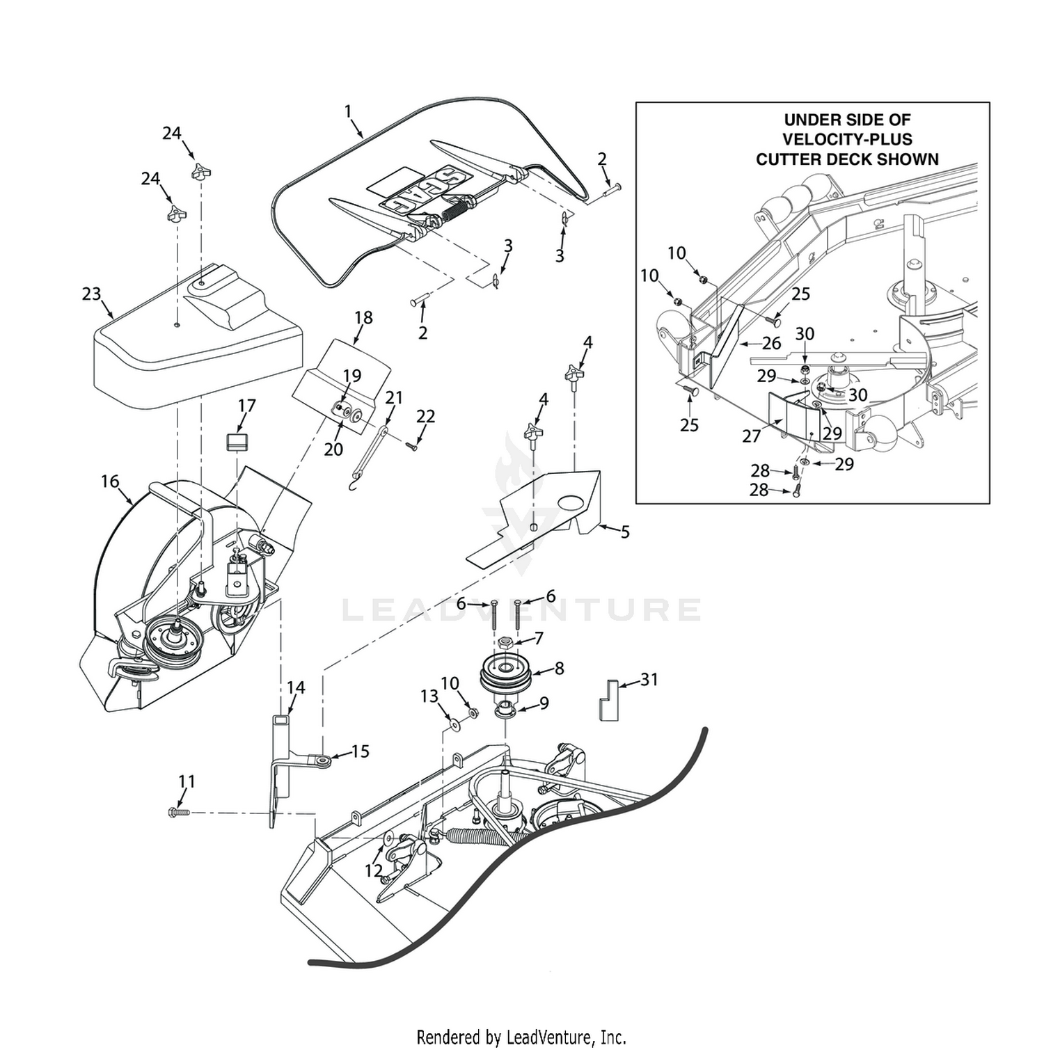 GC-VRII BLOWER MOUNTING COMPONENTS