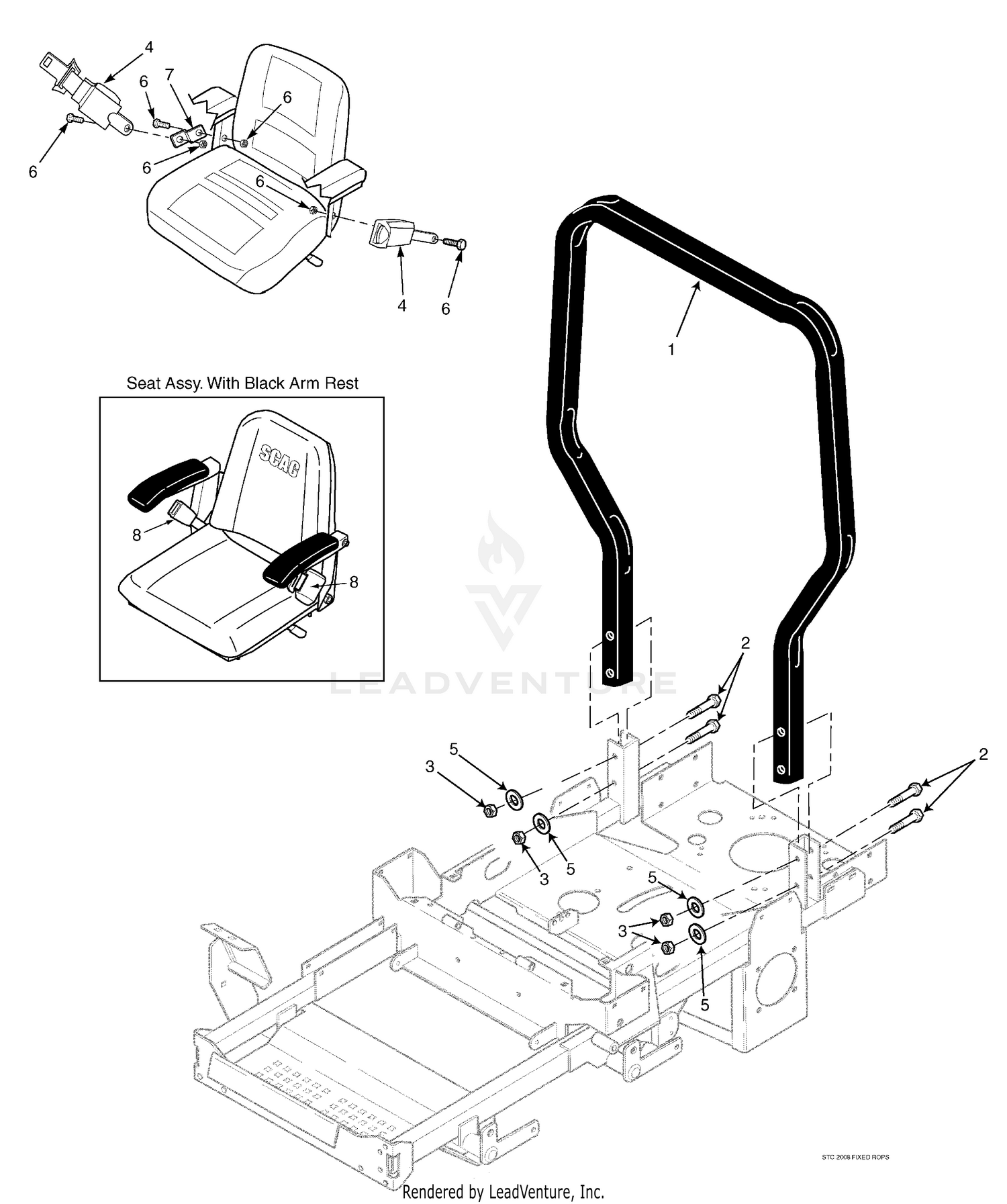 STC Fixed Roll-Over Protection System