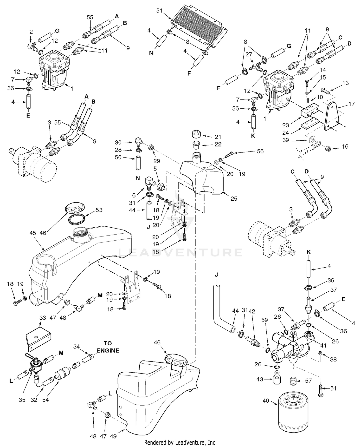 Fuel And Hydraulic System