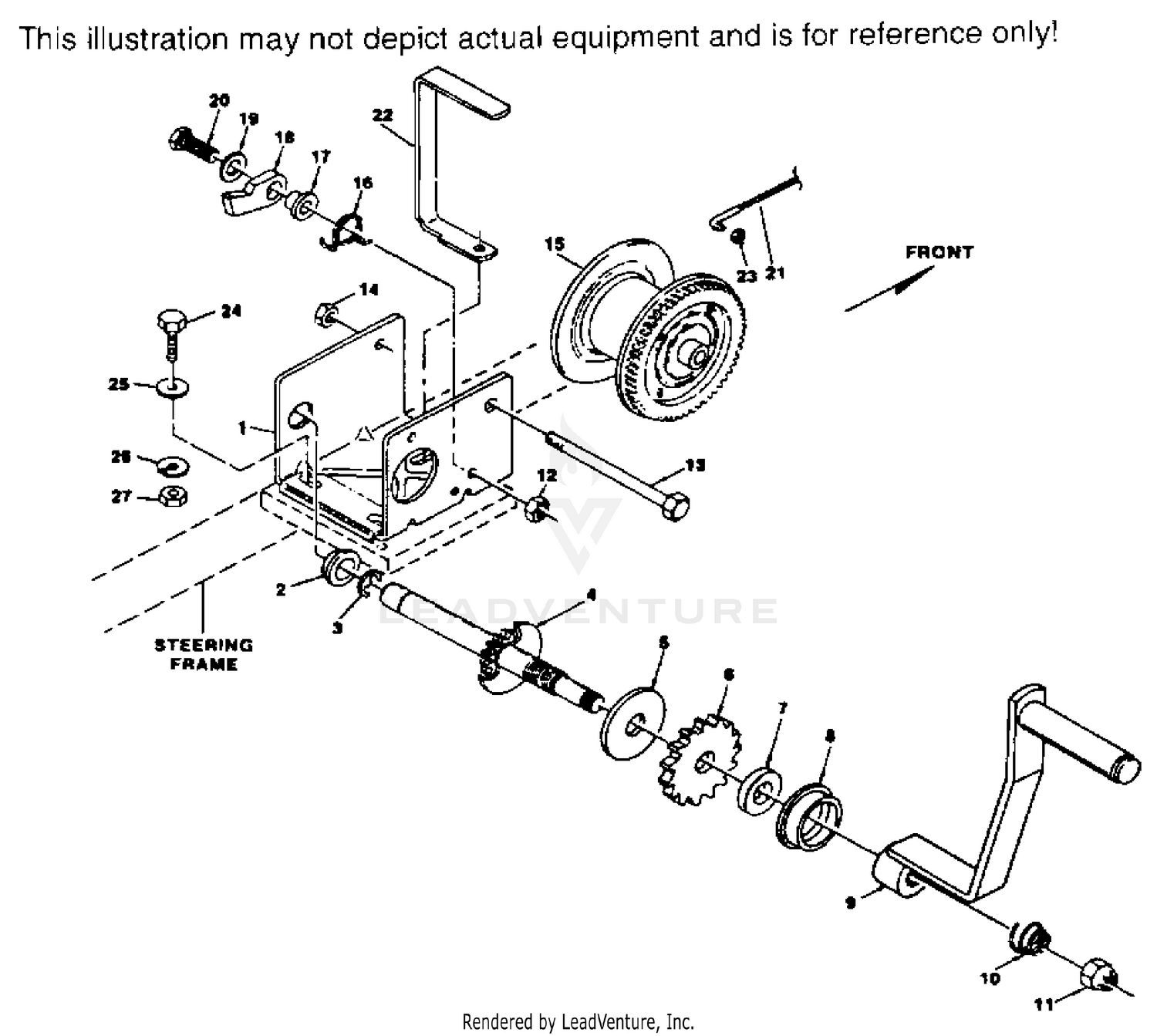 WINCH LIFT SYSTEM