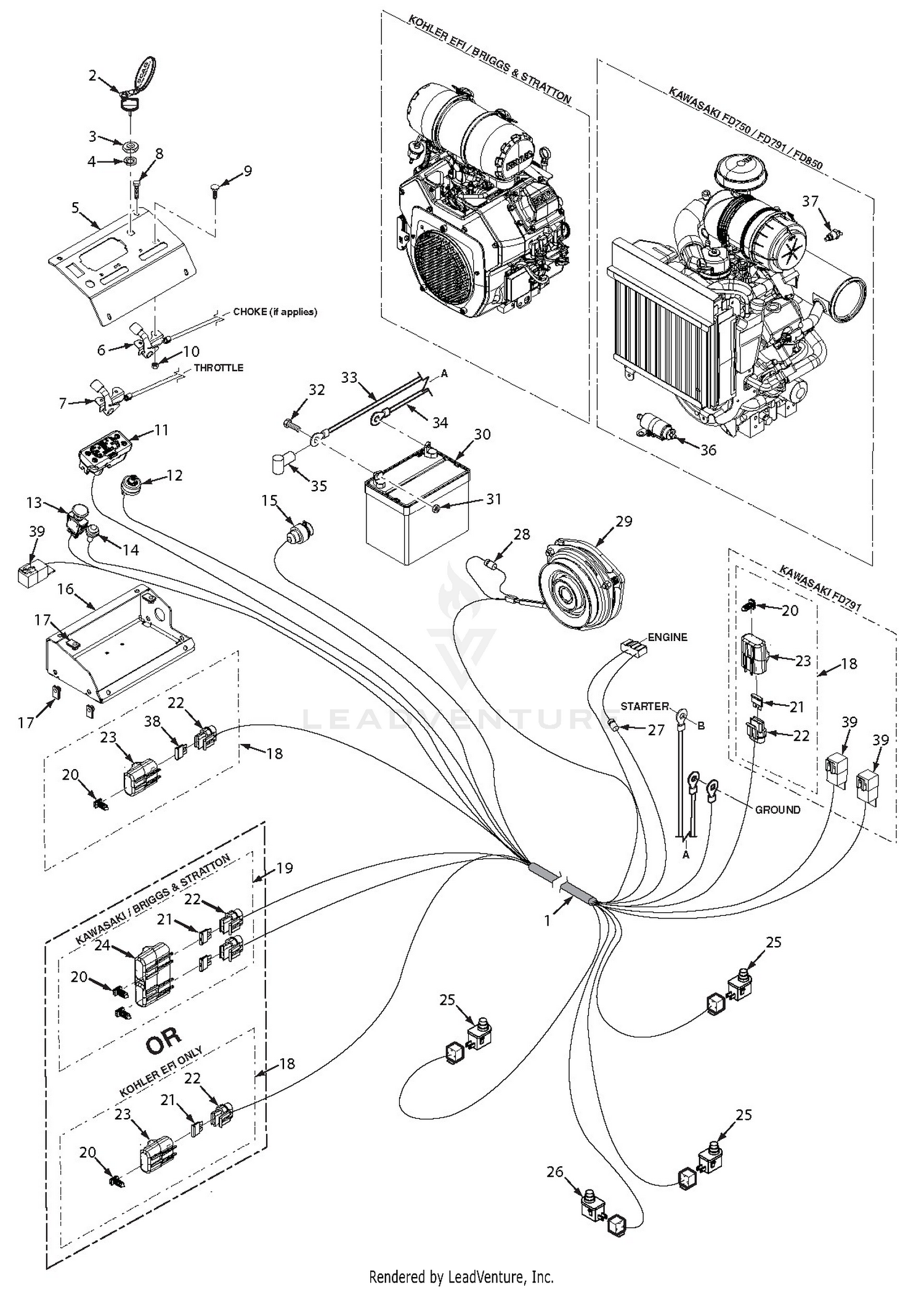 STTII Electrical System - Gasoline Engines