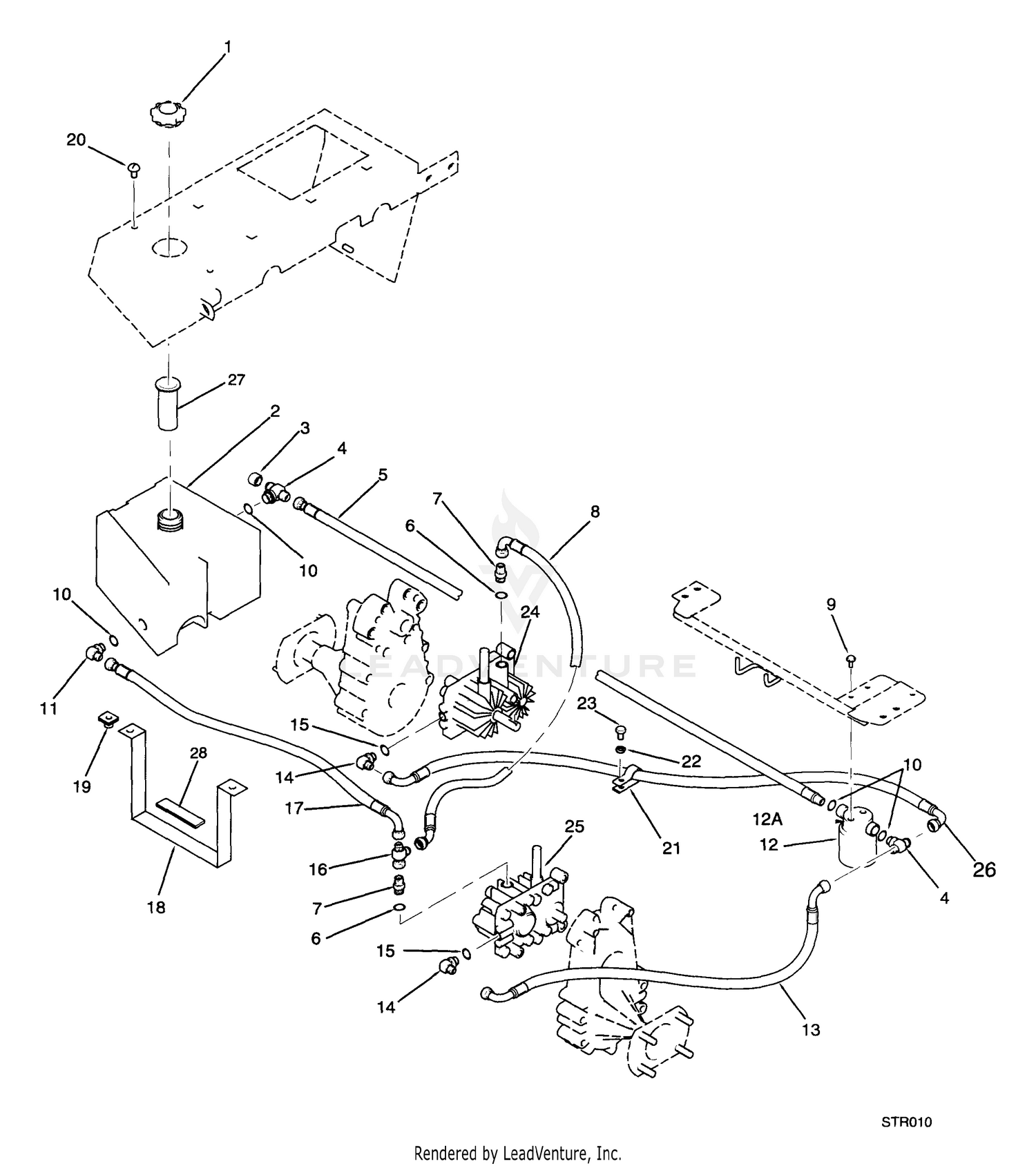 Hydraulic Components And Lines