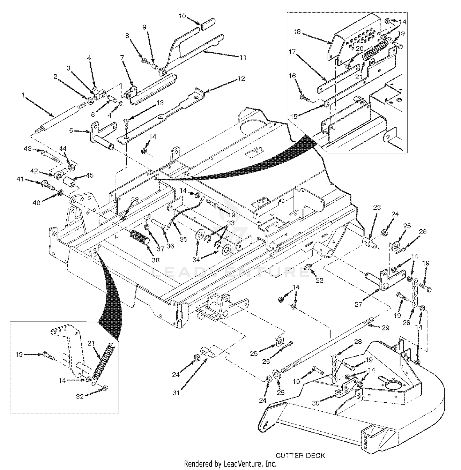 Cutter Deck Controls