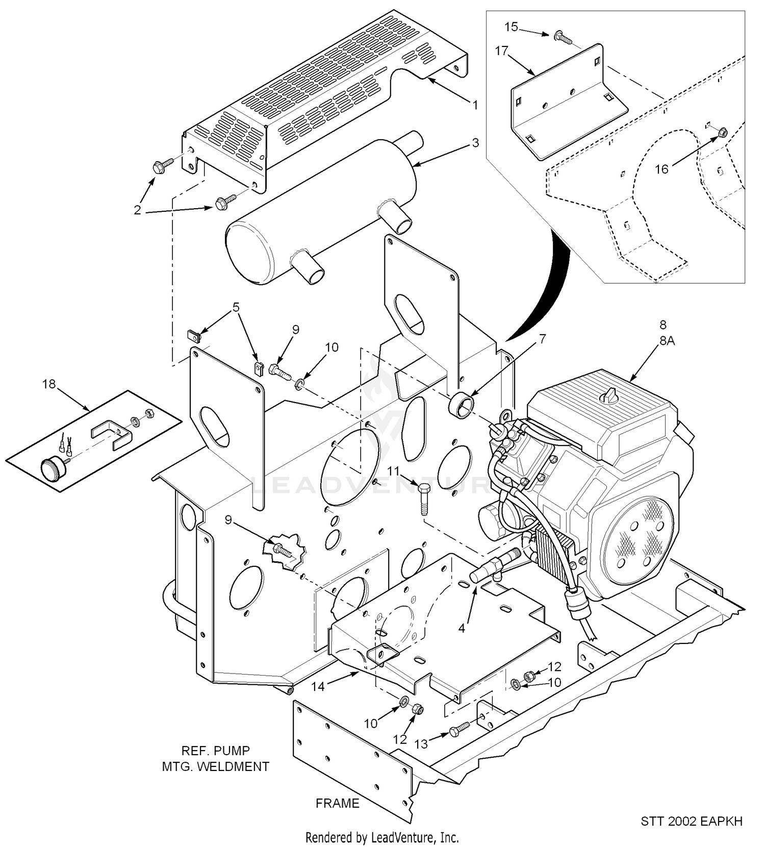 Engine And Attaching Parts - Kohler