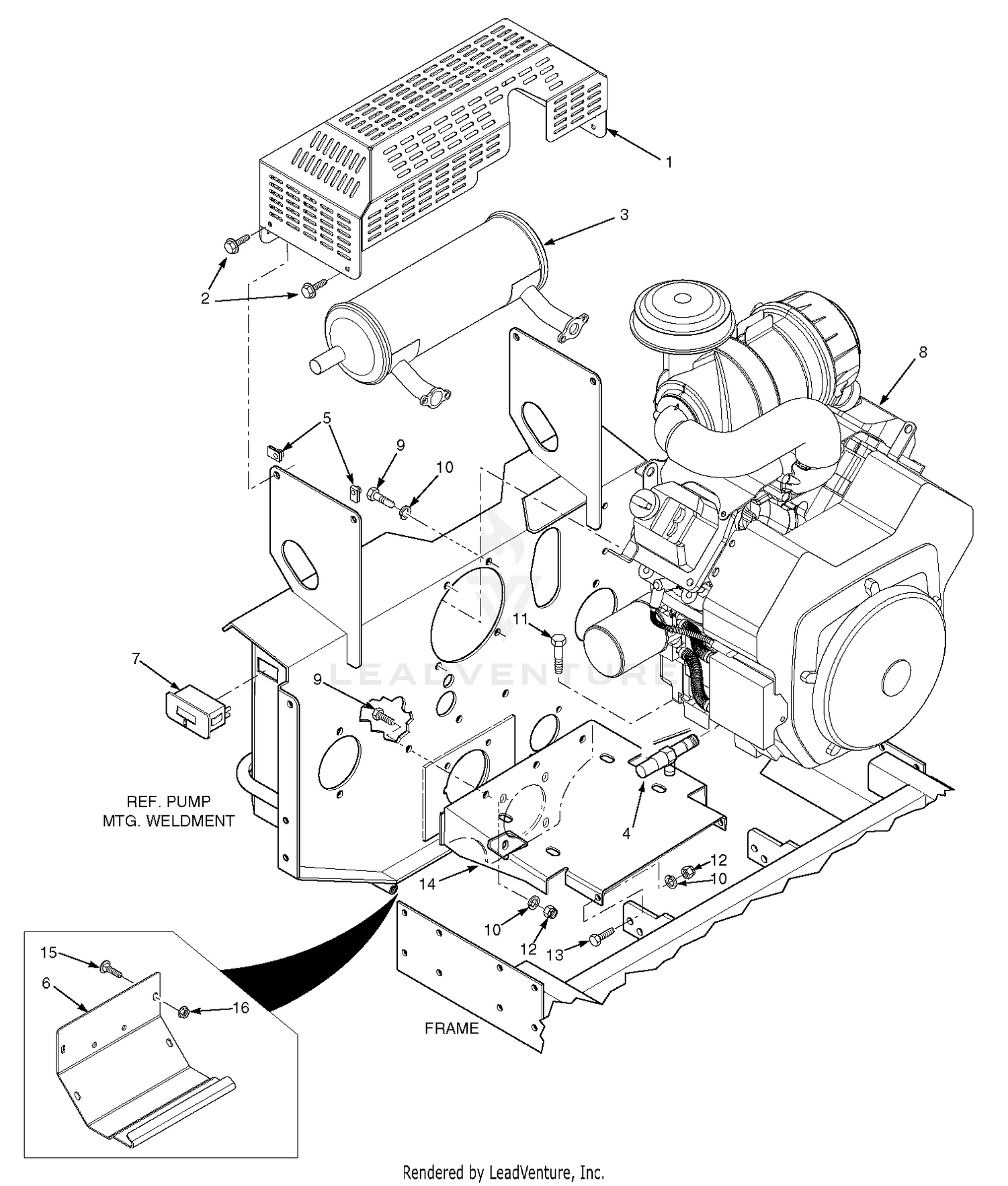 Engine And Attaching Parts - Kohler