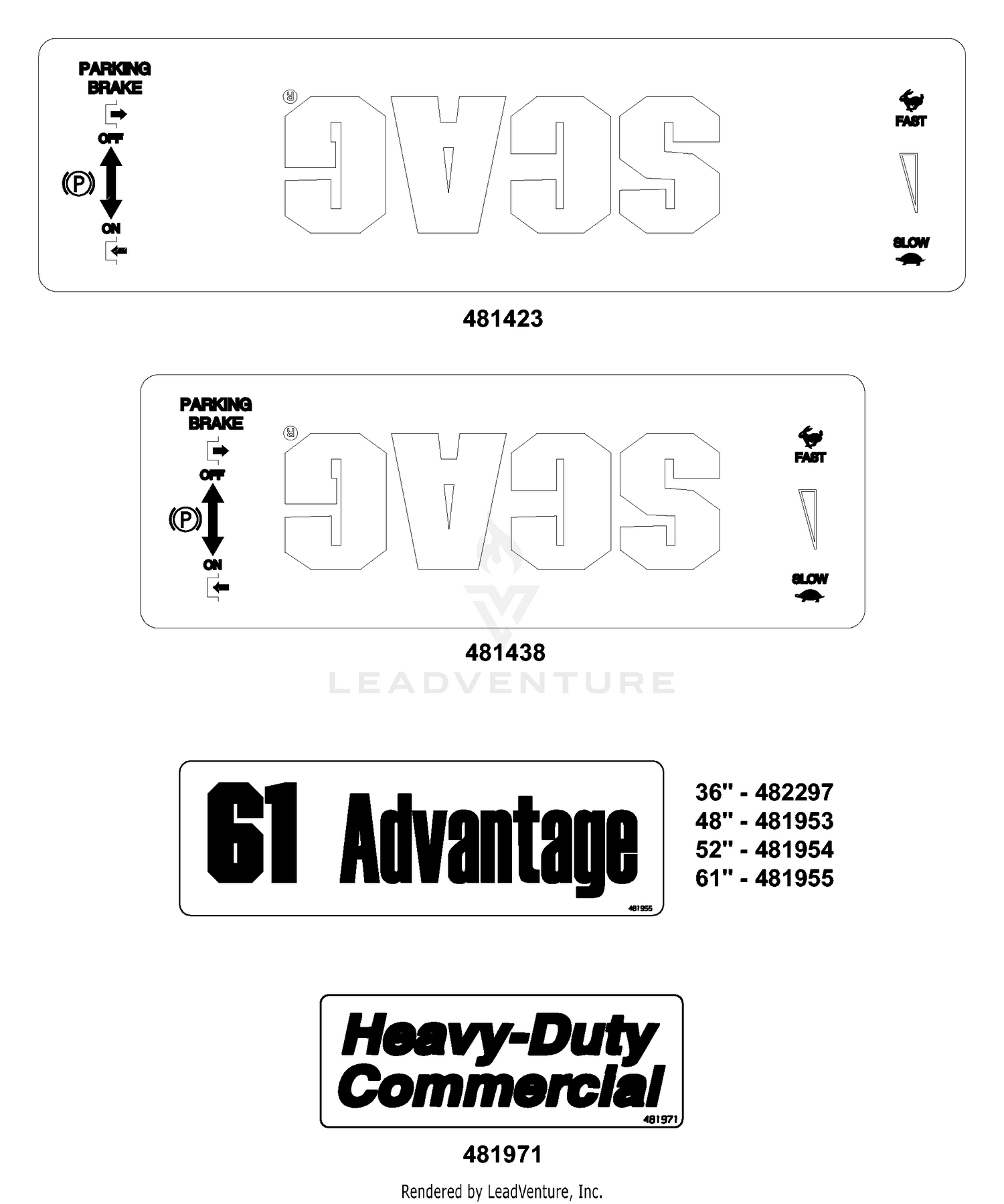 Replacement Decals & Information (Part 2)