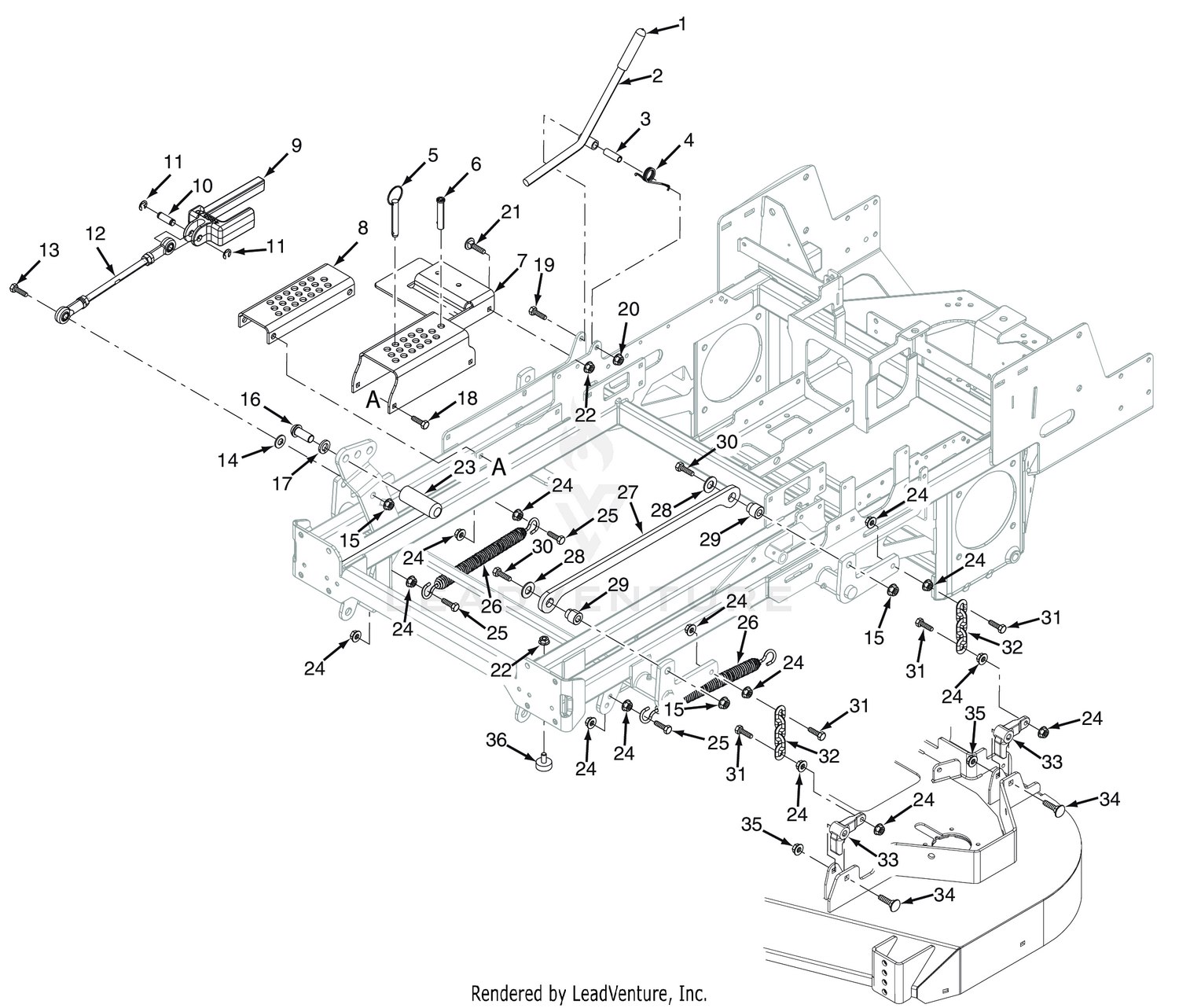 CUTTER DECK CONTROLS