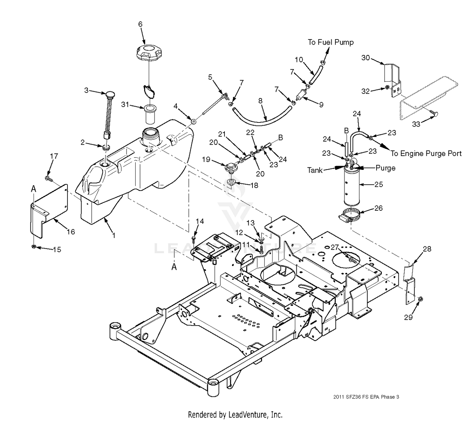 SFZ36 Fuel System - EPA Phase 3