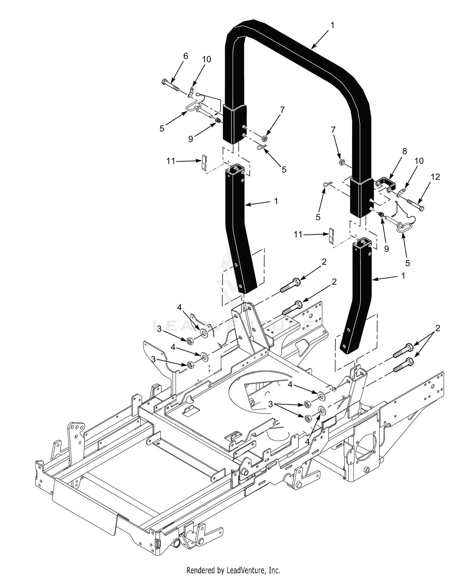 STTII ROLL-OVER PROTECTION STRUCTURE