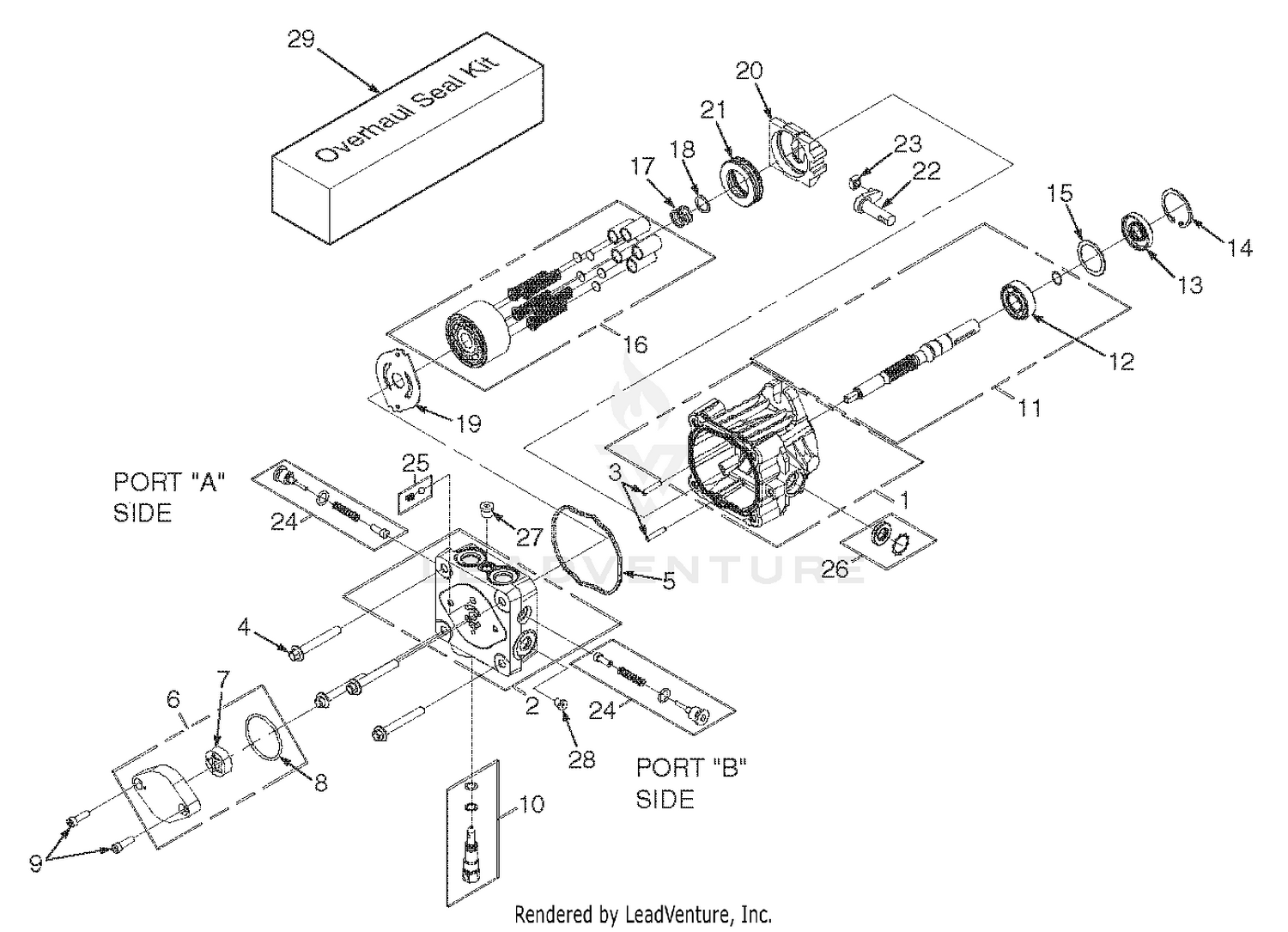 Hydraulic Pump Assembly