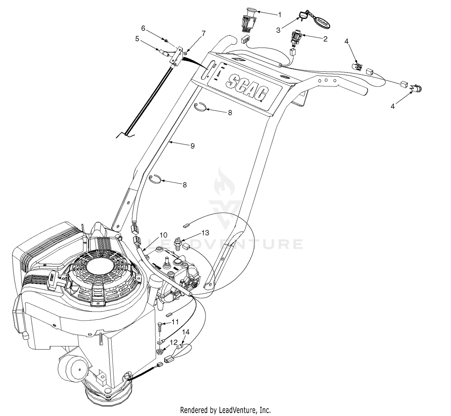 Eleectrical System And Throttle Control