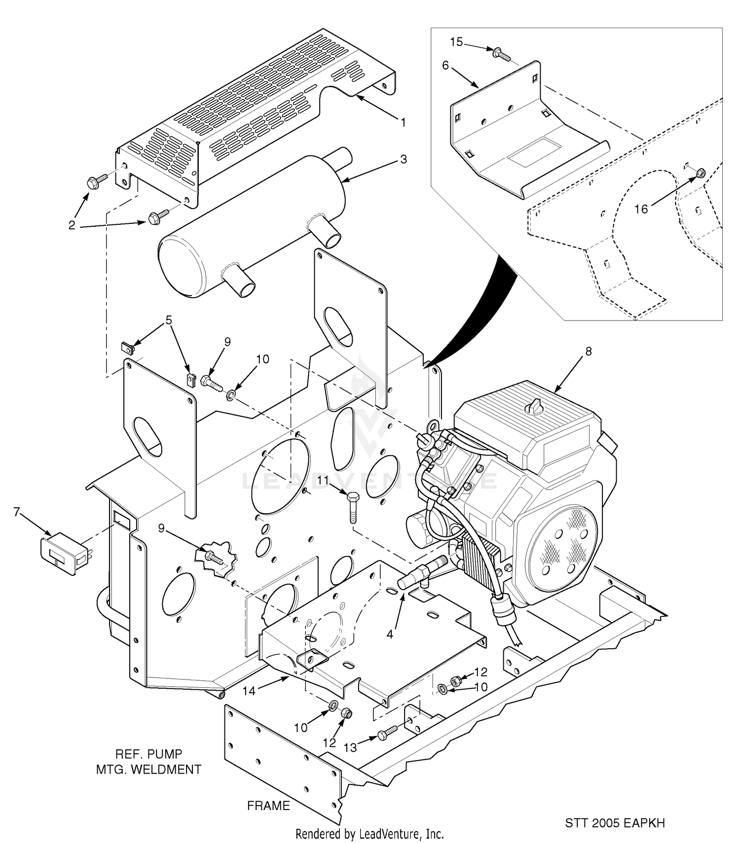 Engine And Attaching Parts - Kohler