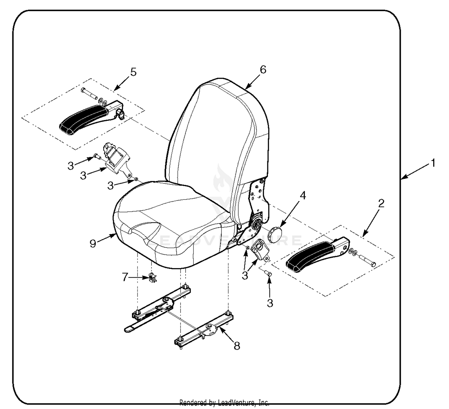 SCZ Seat Assembly